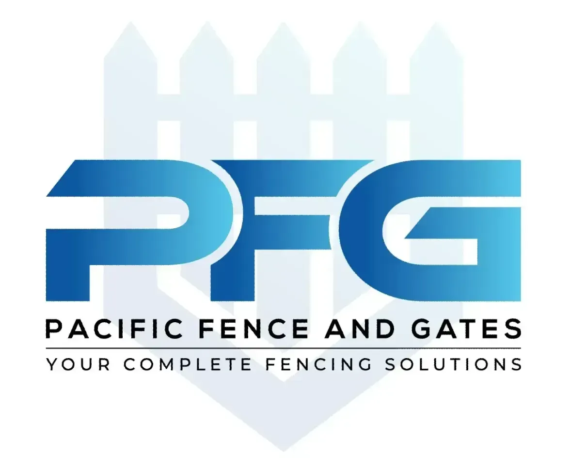 Pacific Fence and Gate logo for Los Angeles County fencing company Pacific Fence and Gate logo for Los Angeles County fencing company
