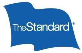 The standard logo is a blue flag on a white background.