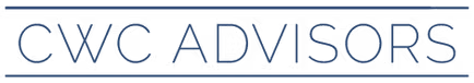 CWC Advisors logo in light blue text with a horizontal line beneath it