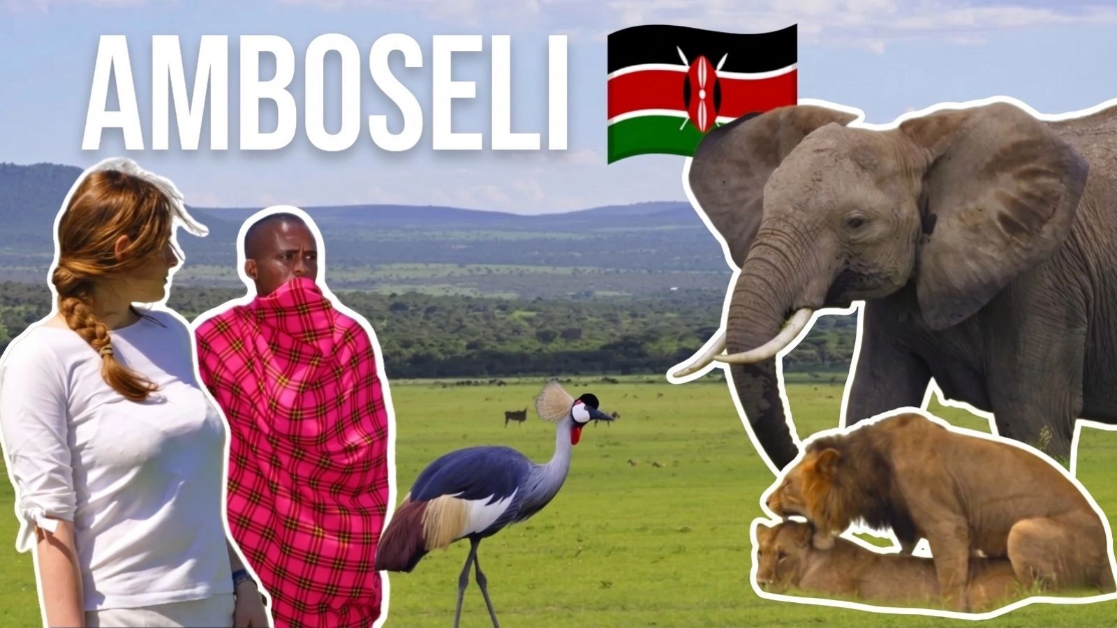 YouTube video about a safari in Amboseli National Park, Kenya