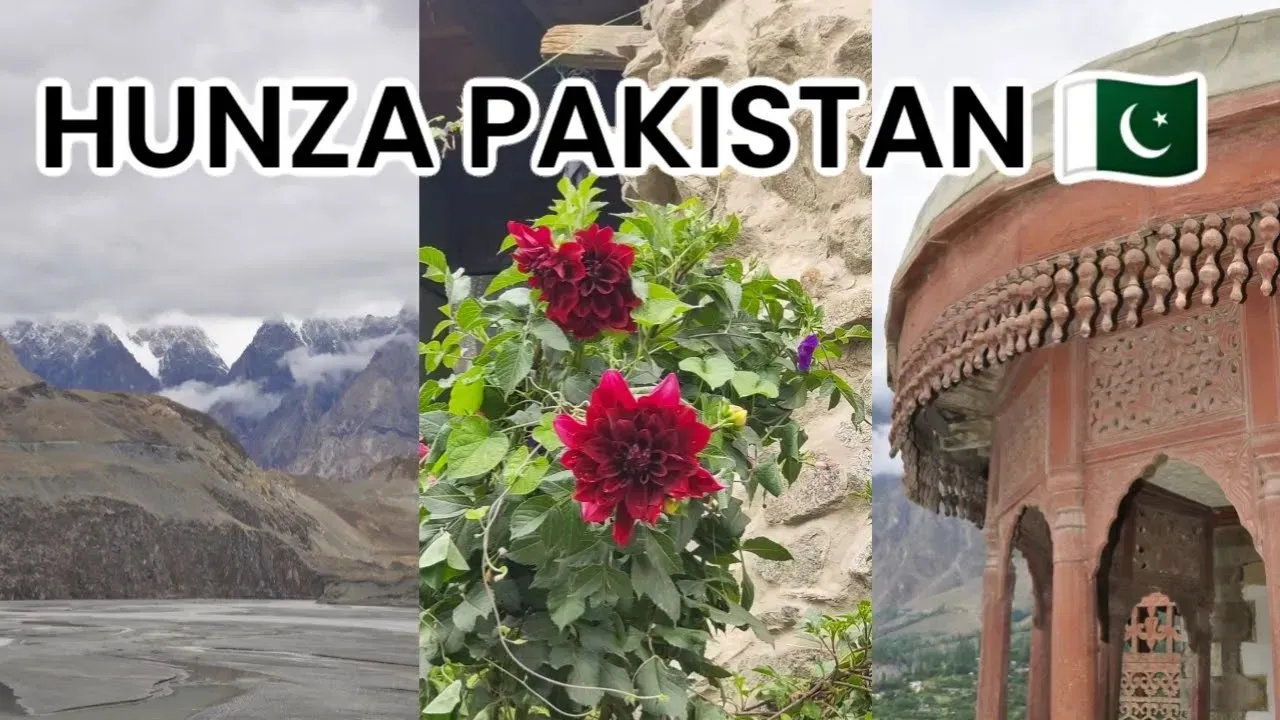 YouTube video about traveling to Hunza, in Gilgit Baltistan, Pakisan, including a visit to Altit Fort, Baltit Fort, Eagle's nest and Attabad Lake