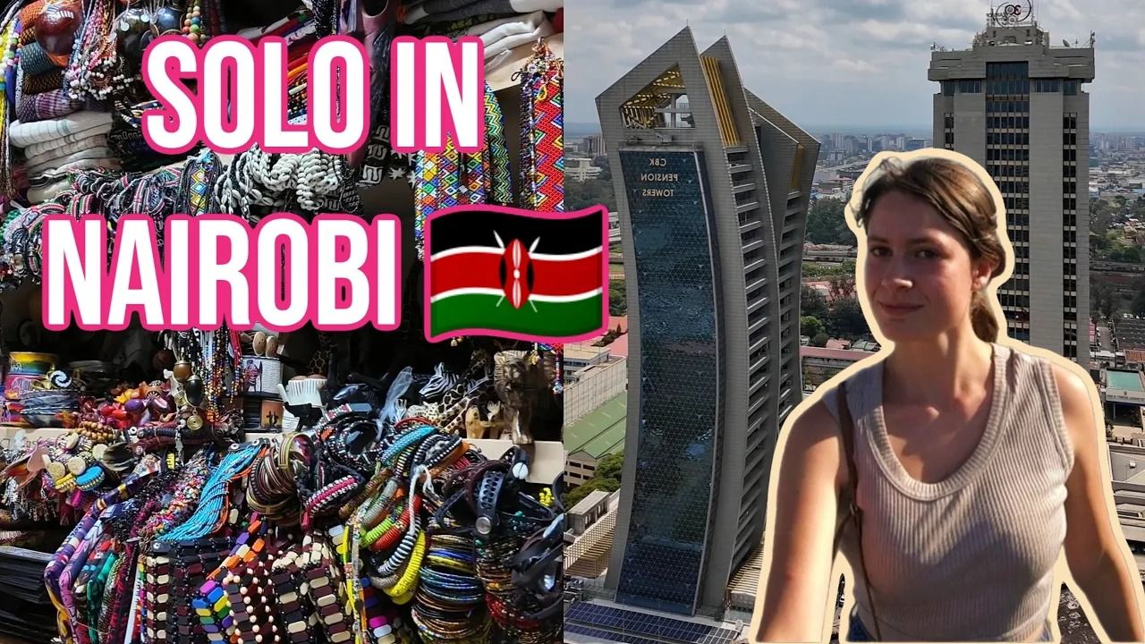 YouTube video about a cultural and historical tour of the Central Business District of Nairobi, and navigating Nairobi as a solo female traveller