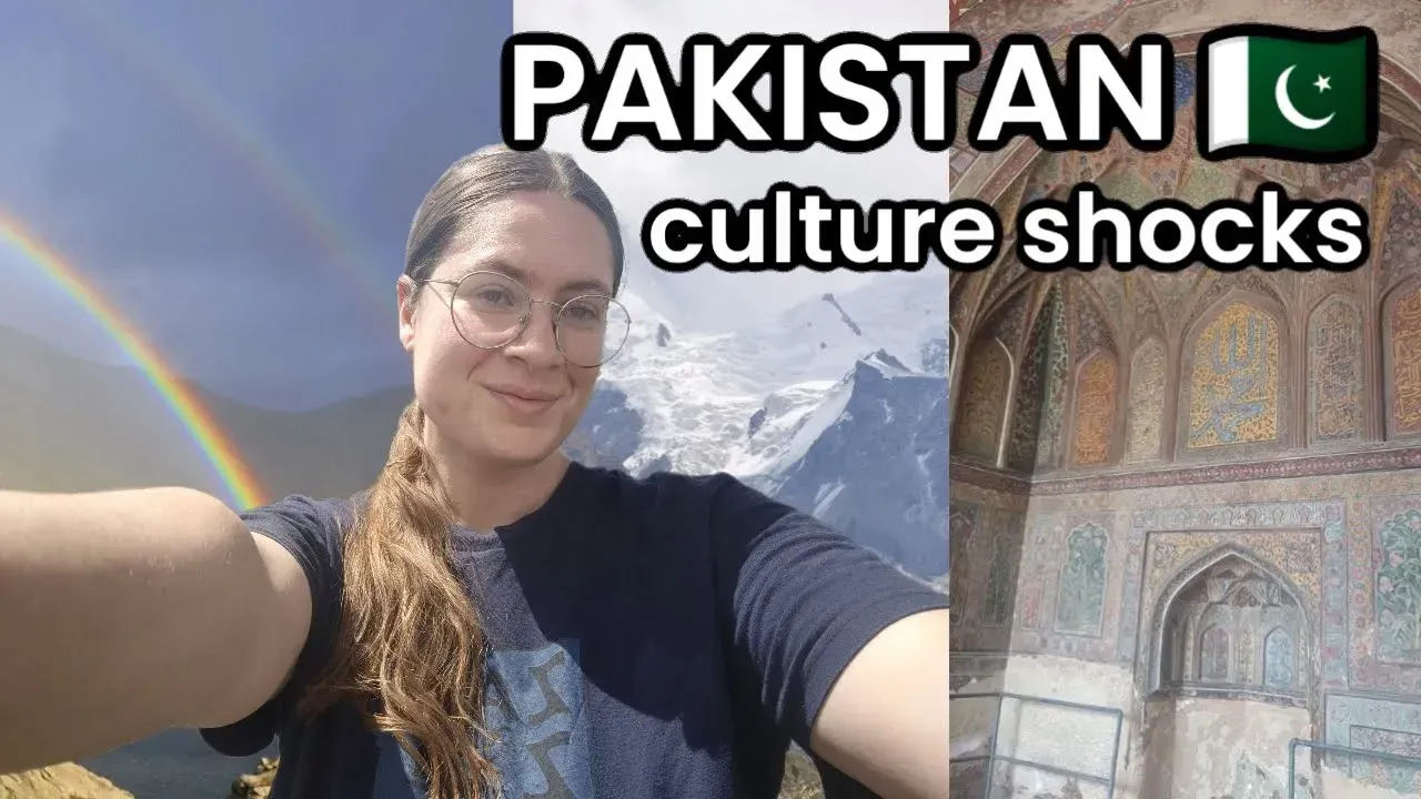 YouTube video about the cultural shocks Laura Bornstein experienced as a European woman traveling to Pakistan for the first time
