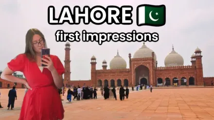 YouTube video about my first impressions of Lahore, Pakistan, as a European girl travelling there for the first time. Also historical and cultural tour of Lahore Walled City, visiting Wazir Khan Mosque, Badshahi Mosque, Lahore Fort, Sheesh Mahal, and Haveli Restaurant
