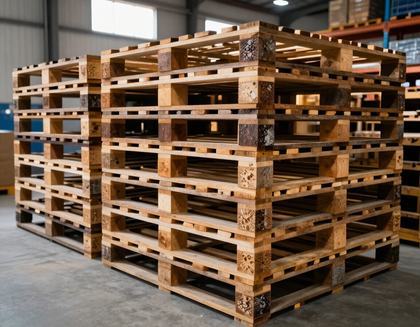Tarimas de madera usadas
