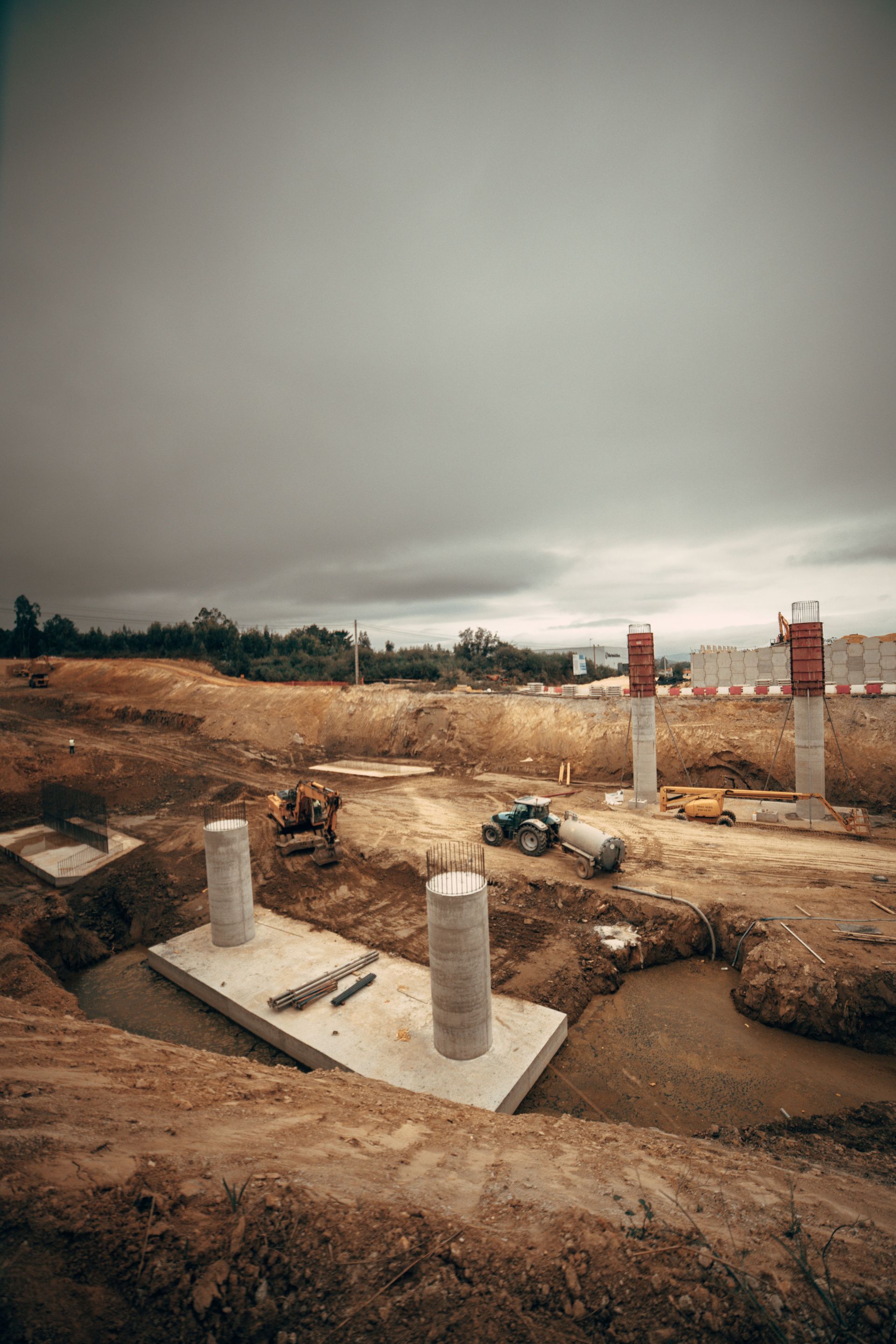 concrete footings