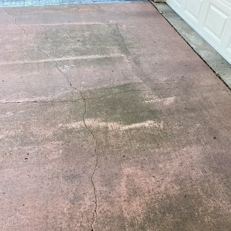 Exterior cleaning - before