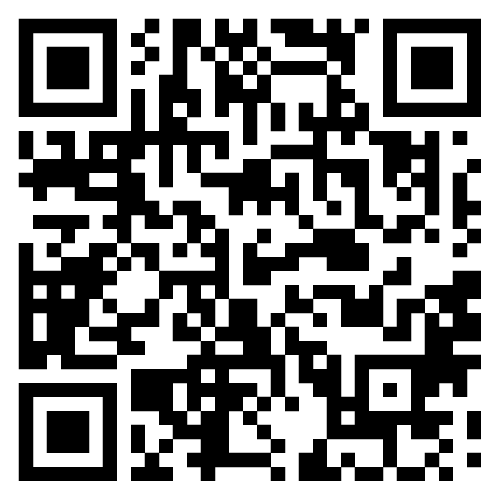 Um código qr preto e branco em um fundo branco.