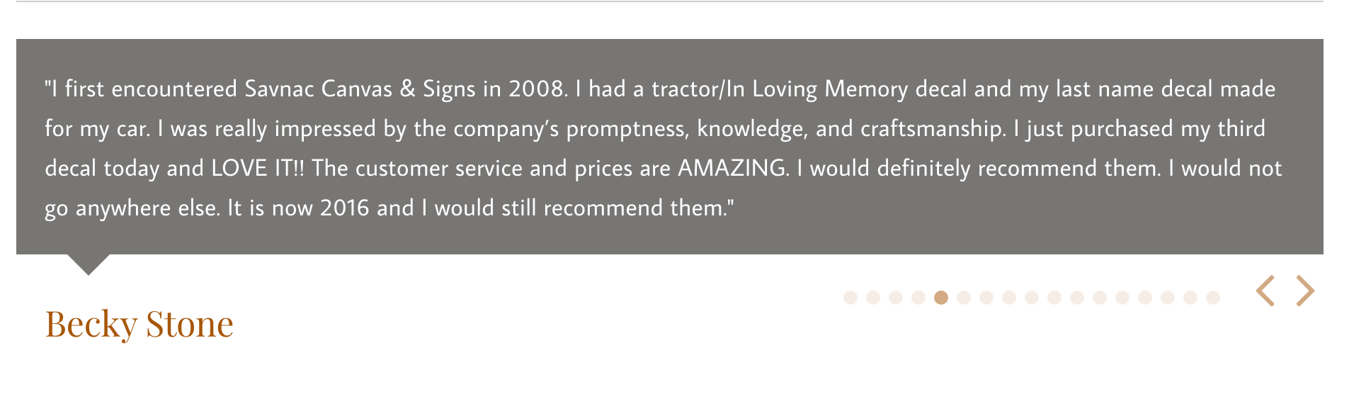 becky review
