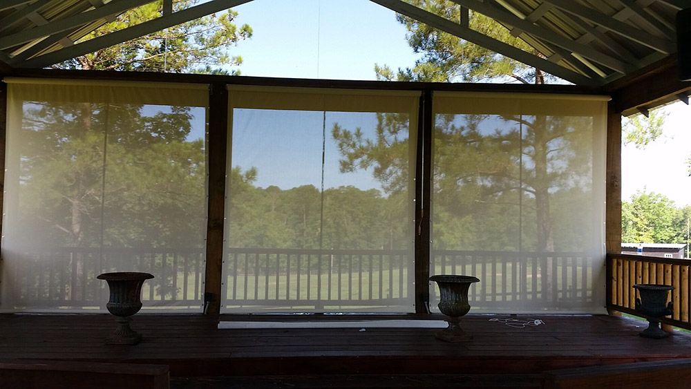 Roller curtains