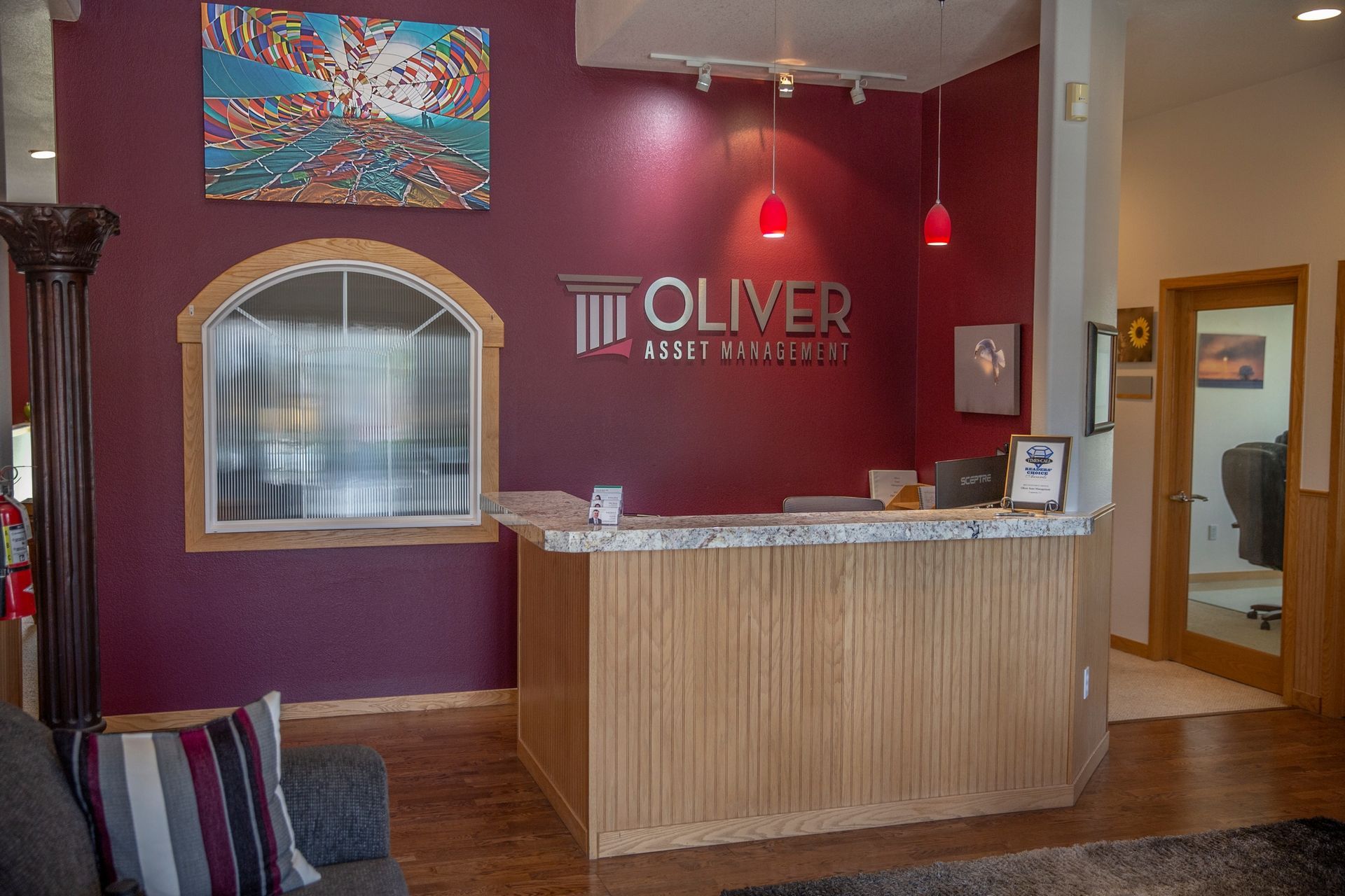 The office of Oliver Asset Management
