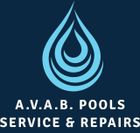 Logo: Blue teardrop design with multiple curves above the text 
