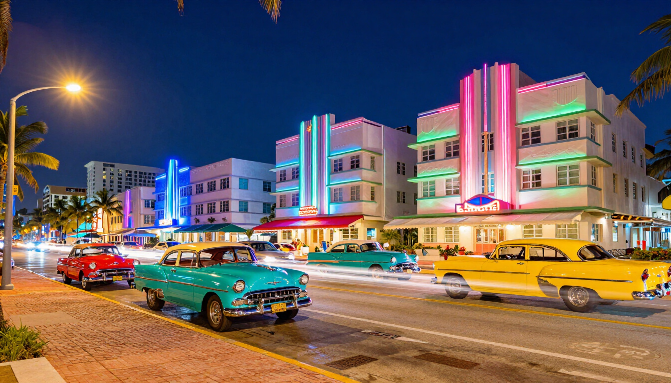 Art Deco Neon Lights