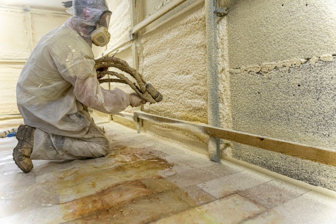 Pink Spray Foam