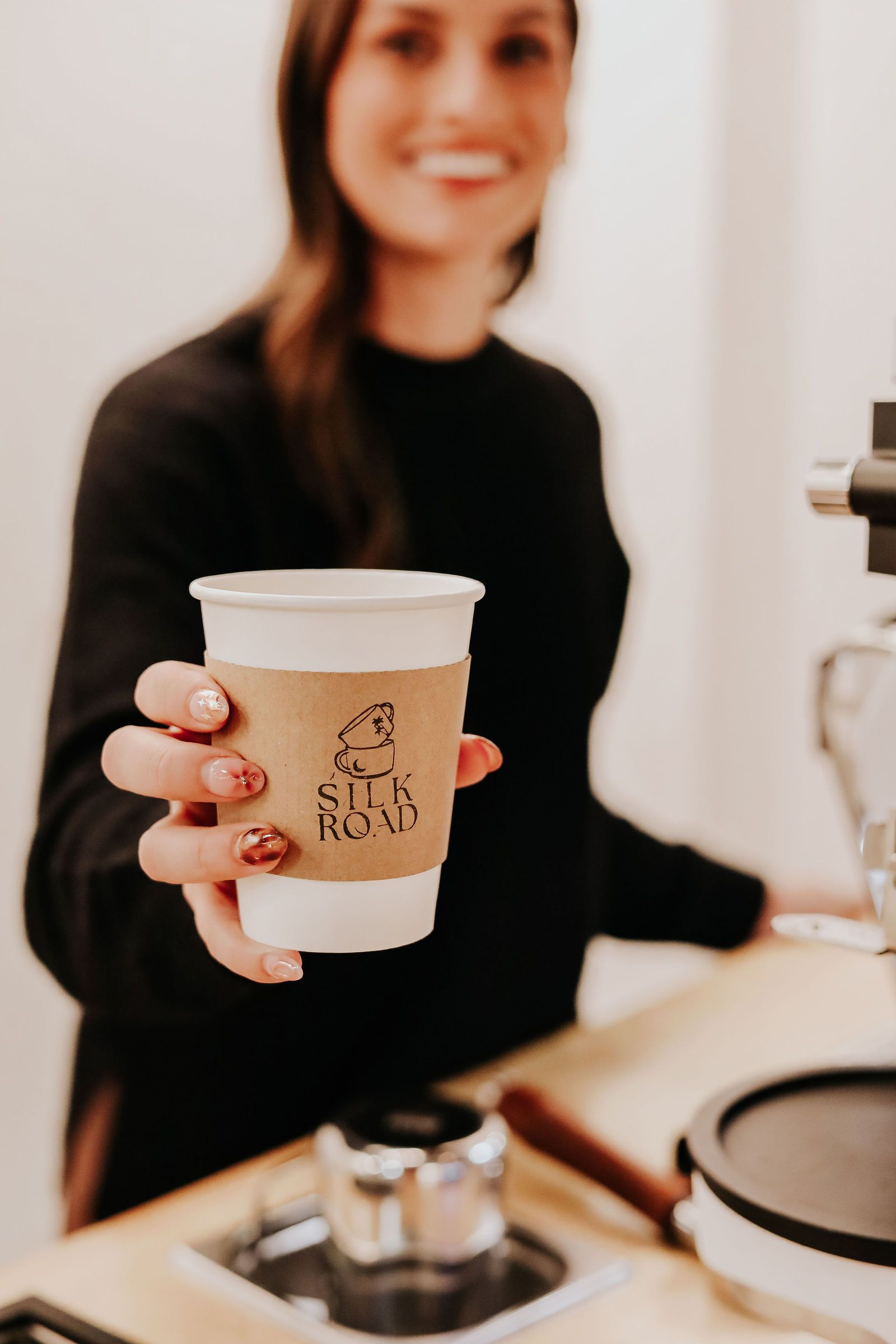 strategic branding shoot for coffee company 