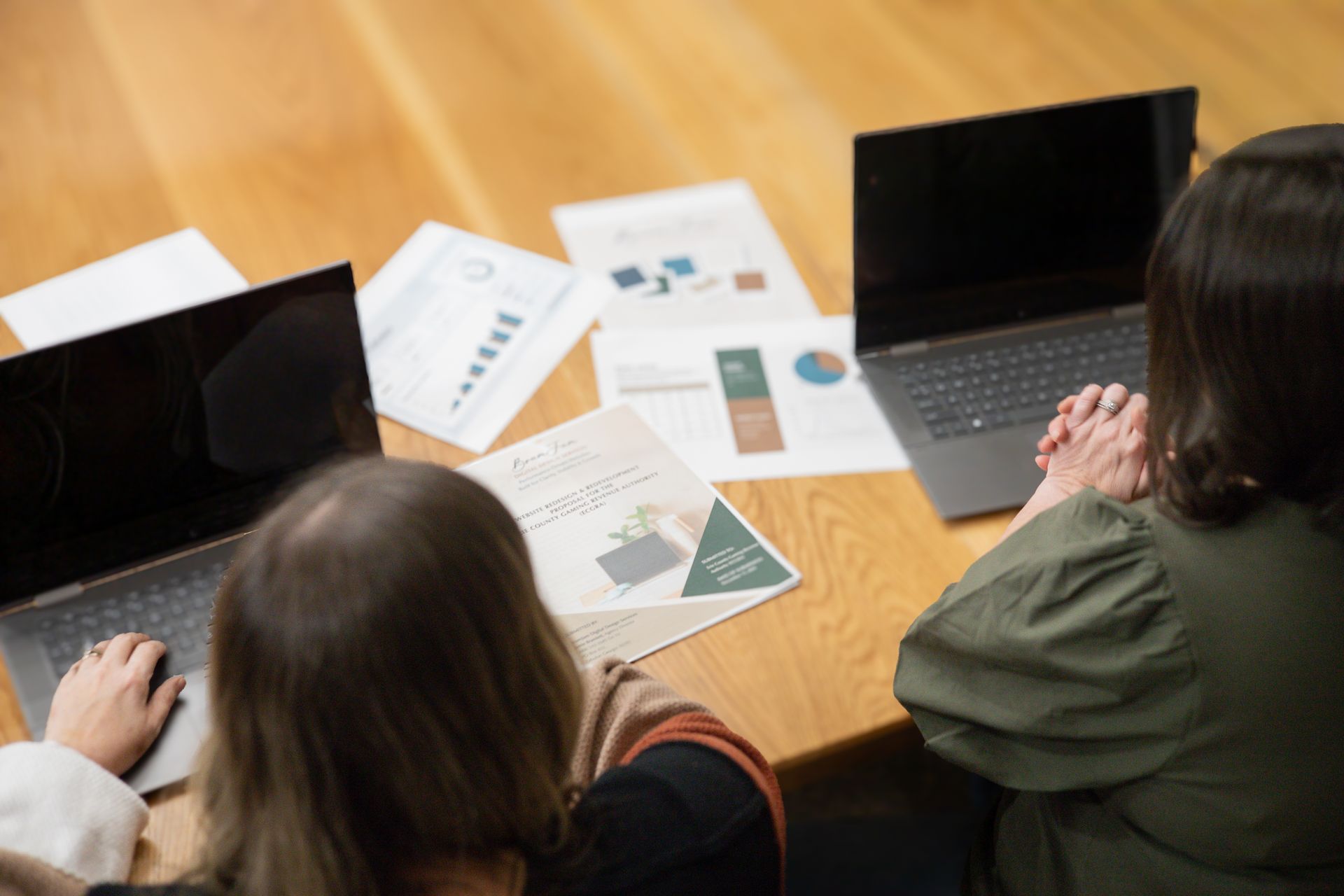 bramjam web design and marketing firm Brand shoot 