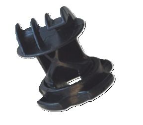 Aislador Regulable No 2 Negro (bolson 100 unidades)