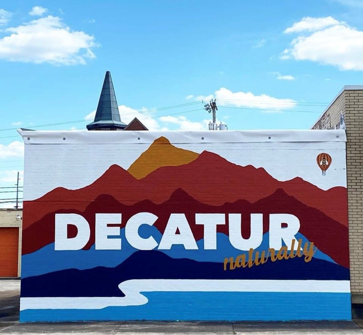 New Mural Decatur Square VisitDecaturAL