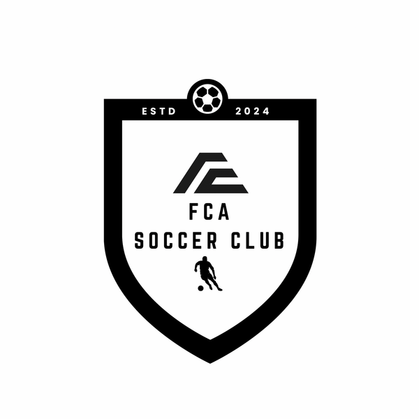FCA Sports logo with black stylized emblem and text on a white background