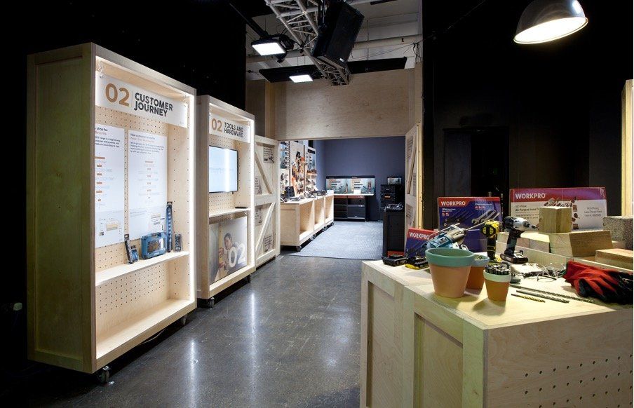 A wooden display case with the number 02 on it