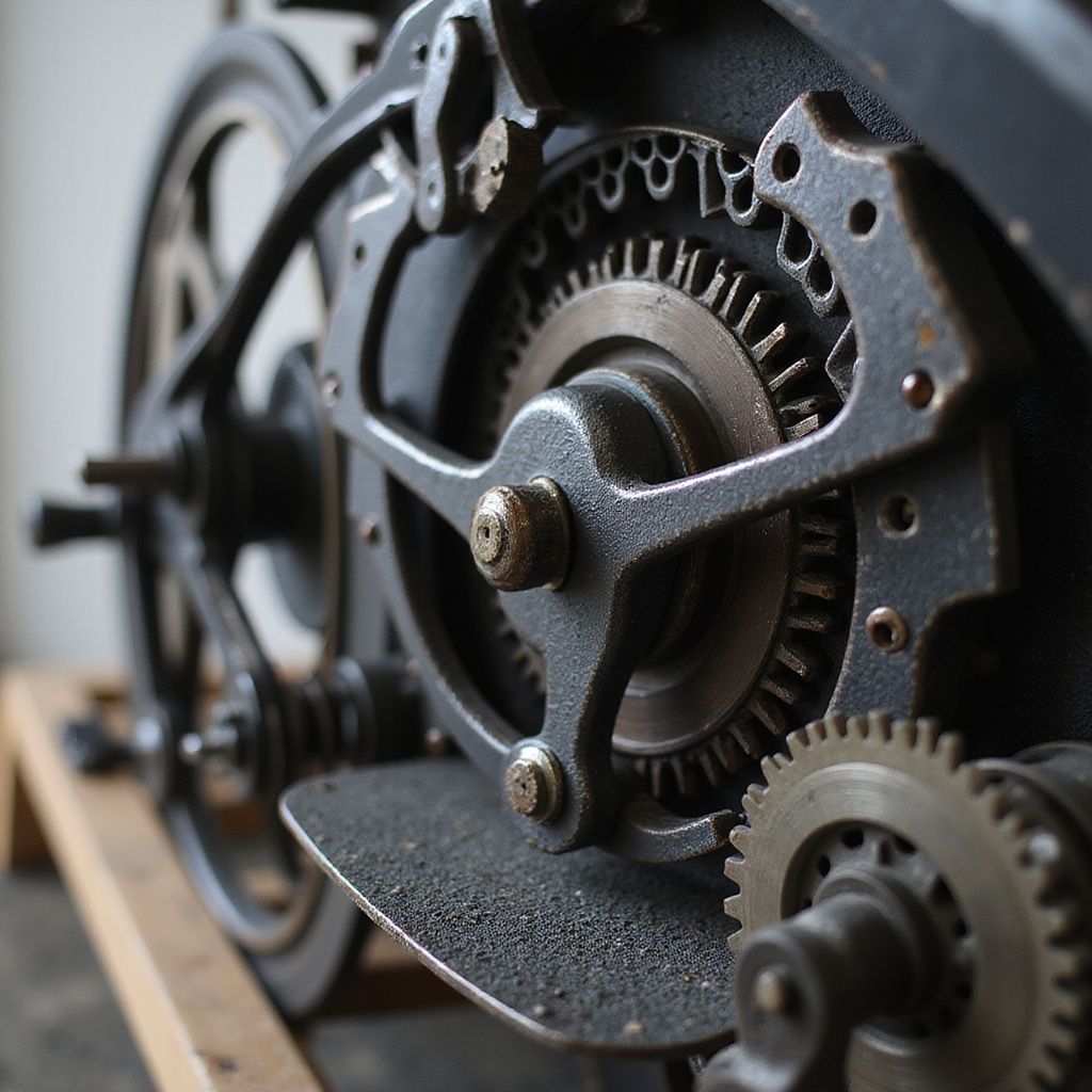 caliper thrust