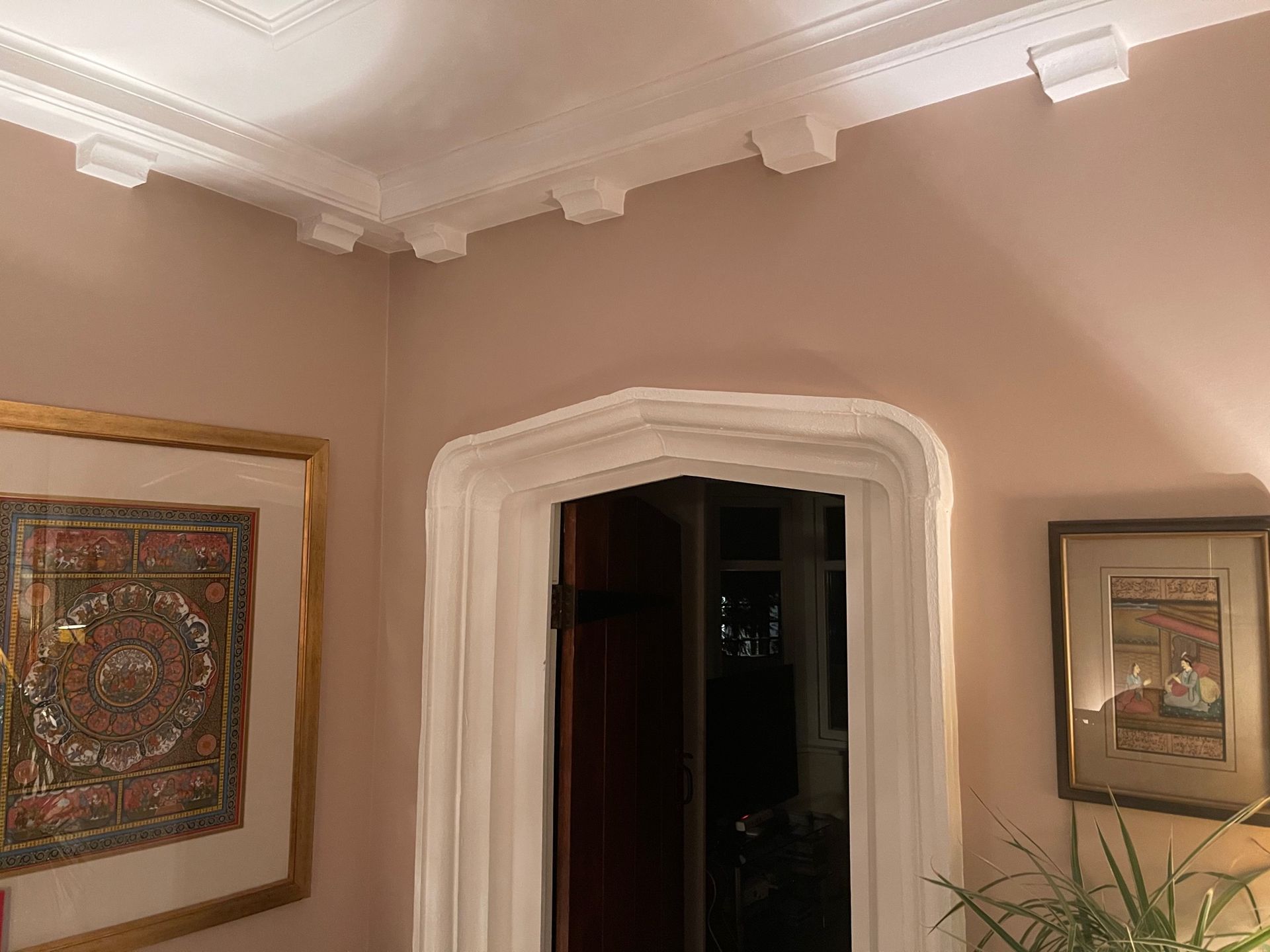 during plastering example 1