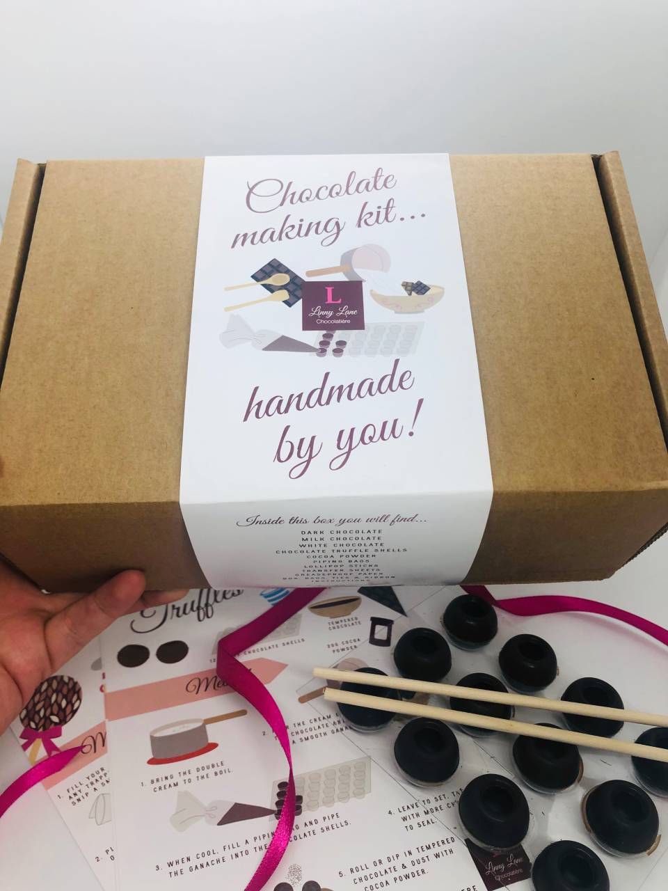 cardboard chocolate box