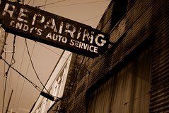 Repair Shop Sign — Tampa, FL — Gegan Law Office Repair Shop Sign — Tampa, FL — Gegan Law Office