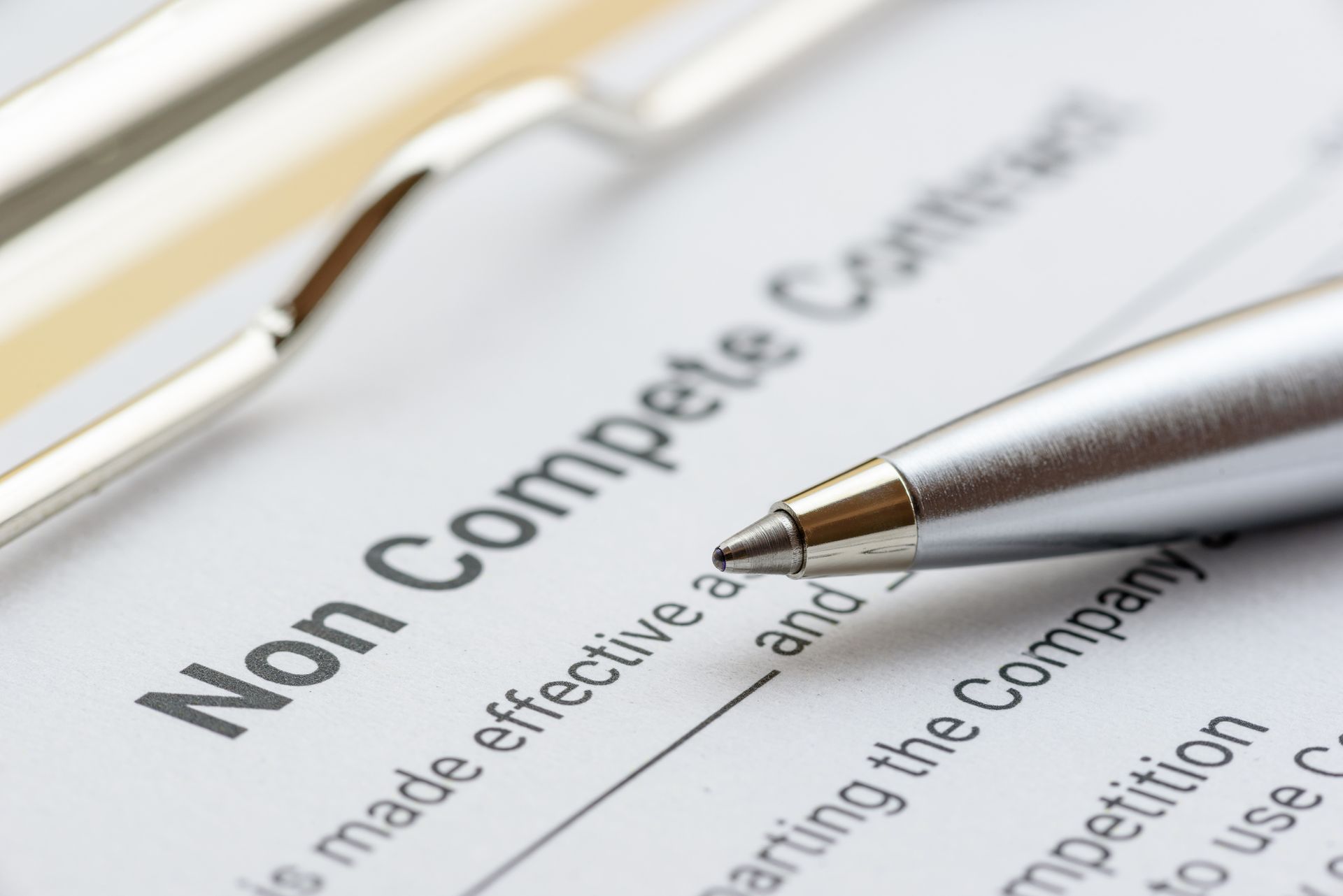 None-compete litigation — Tampa, FL — Gegan Law Office