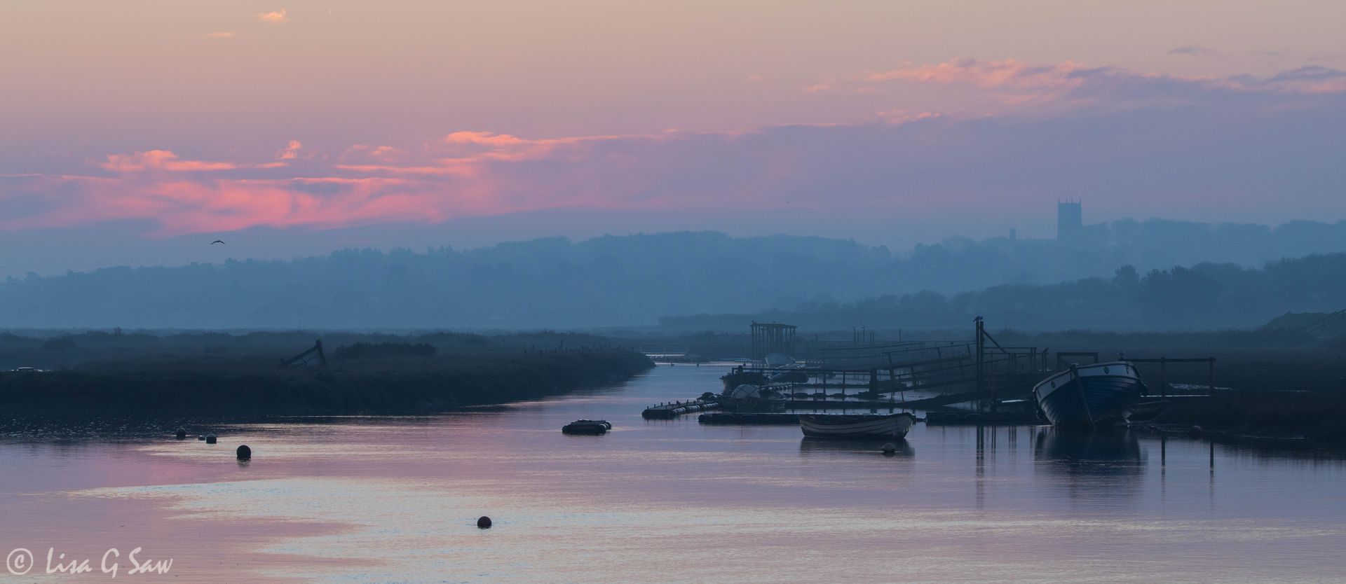 Sunrise over Blakeney