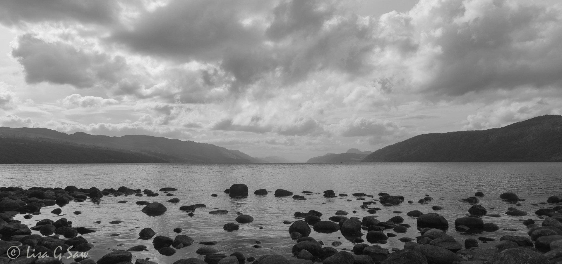 Loch Ness from Dores Beach