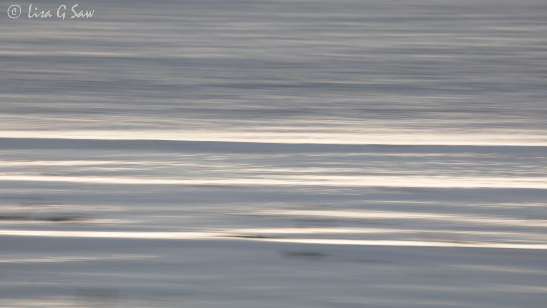 Slow panning the tide