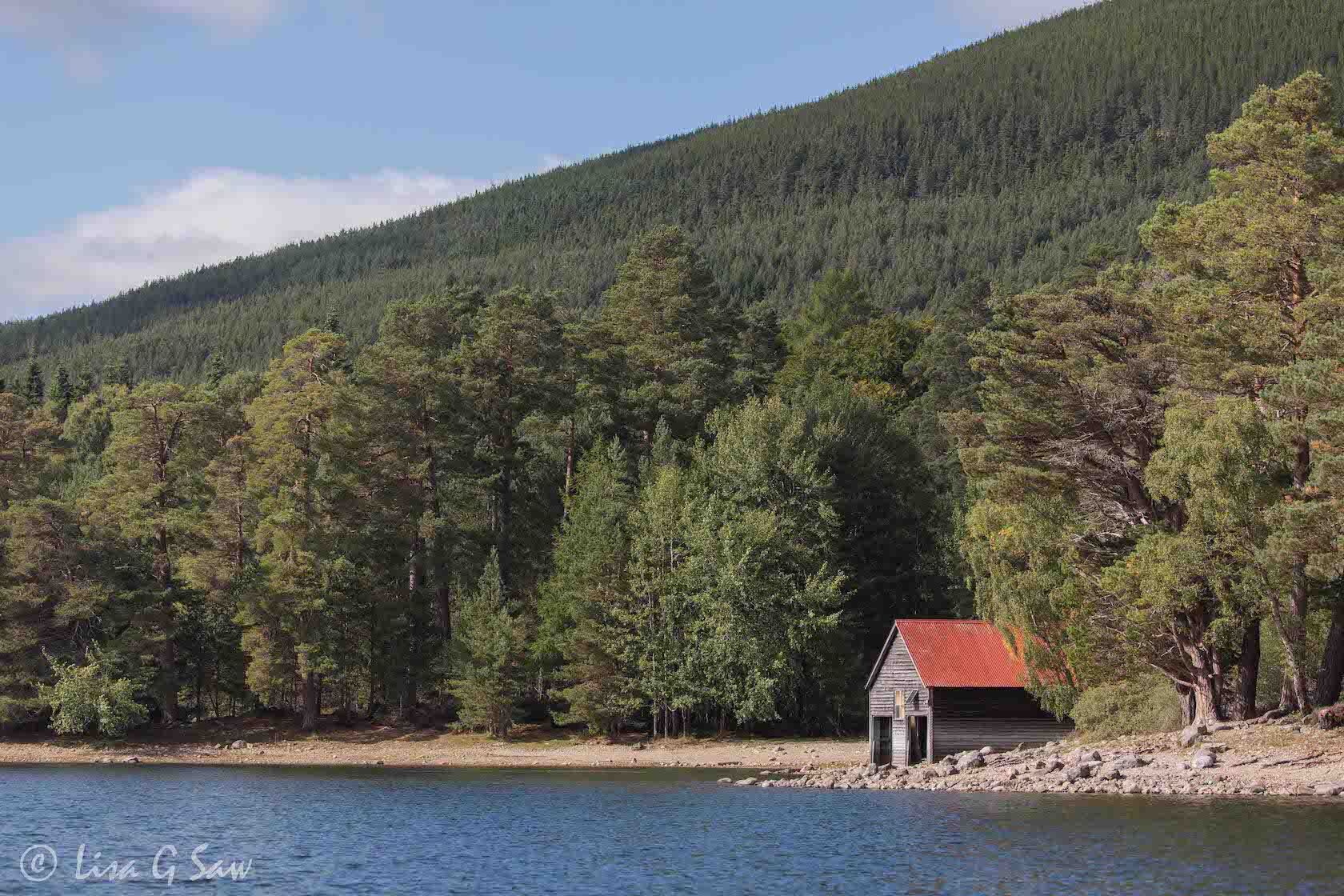 Boathouse on Loch Vaa