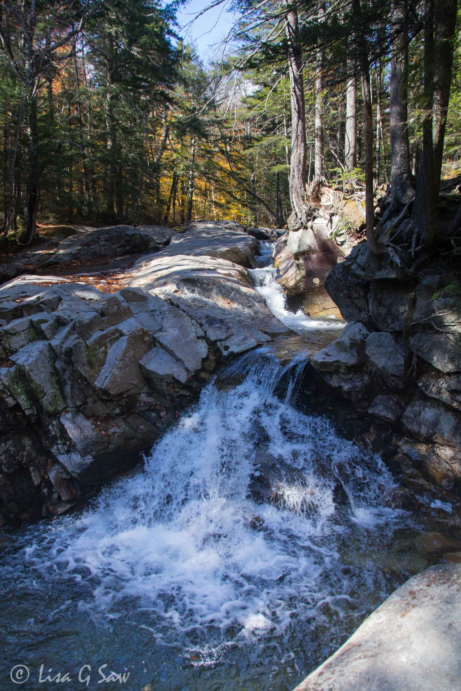 Basin Cascade in New Hampshire