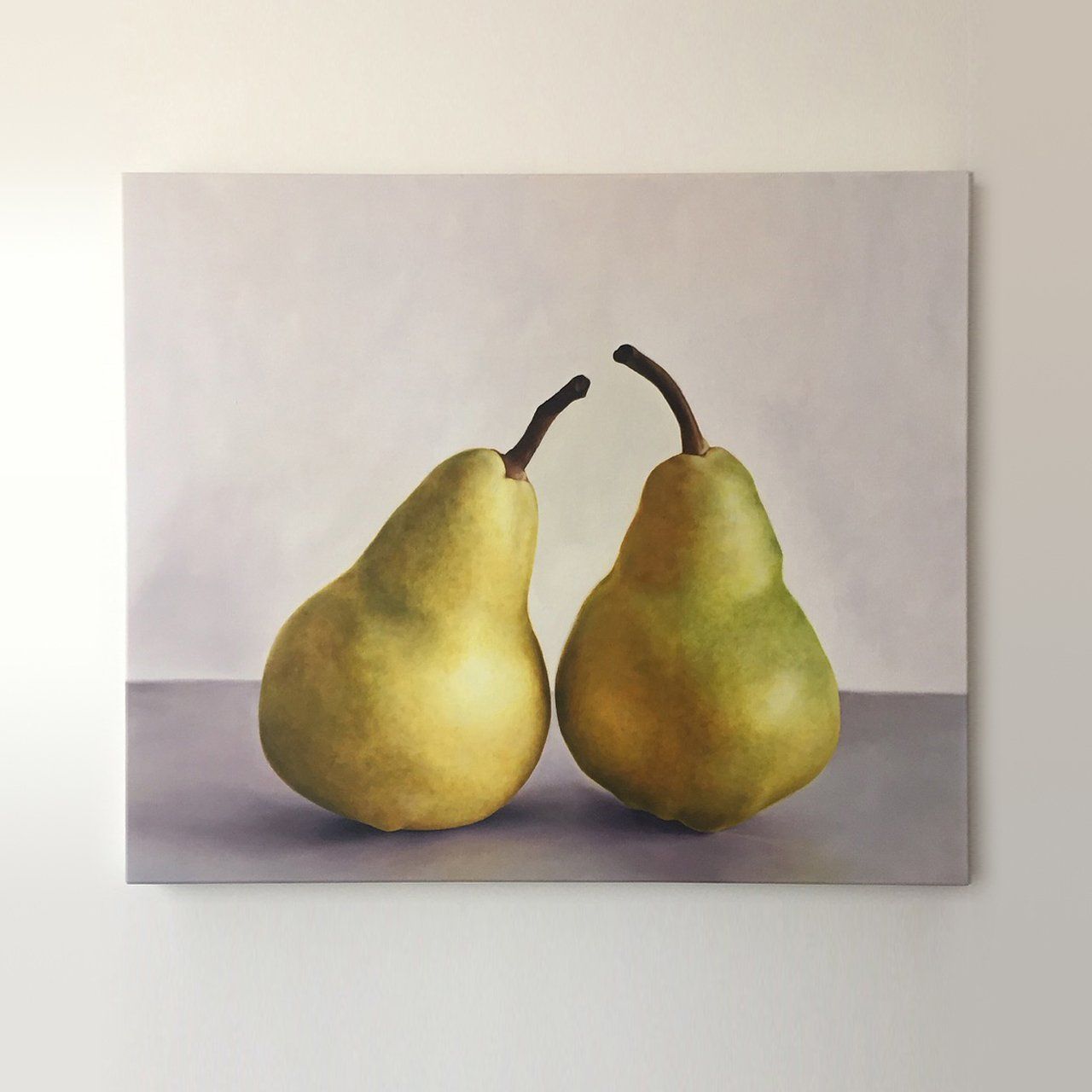 Inclined, 2019, Oil on linen, painting by Sarah Wood