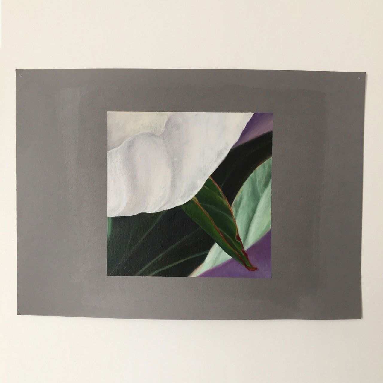 Peony XI, 2021, Oil on canvas , painting by Sarah Wood