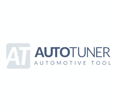 Logo voor AutoTuner autogereedschap.