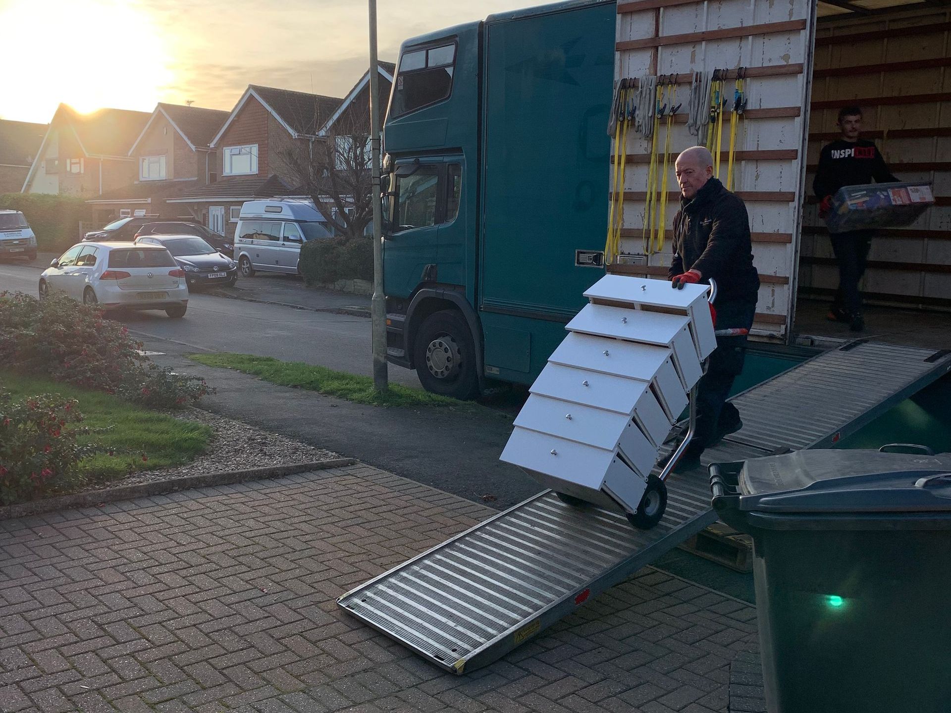 cardboard boxes transportation
