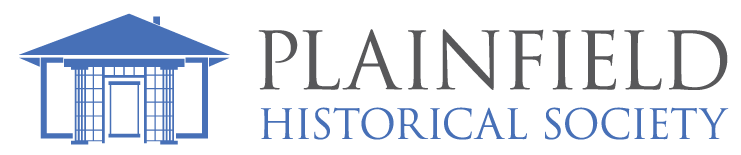 The logo for the plainfield historical society