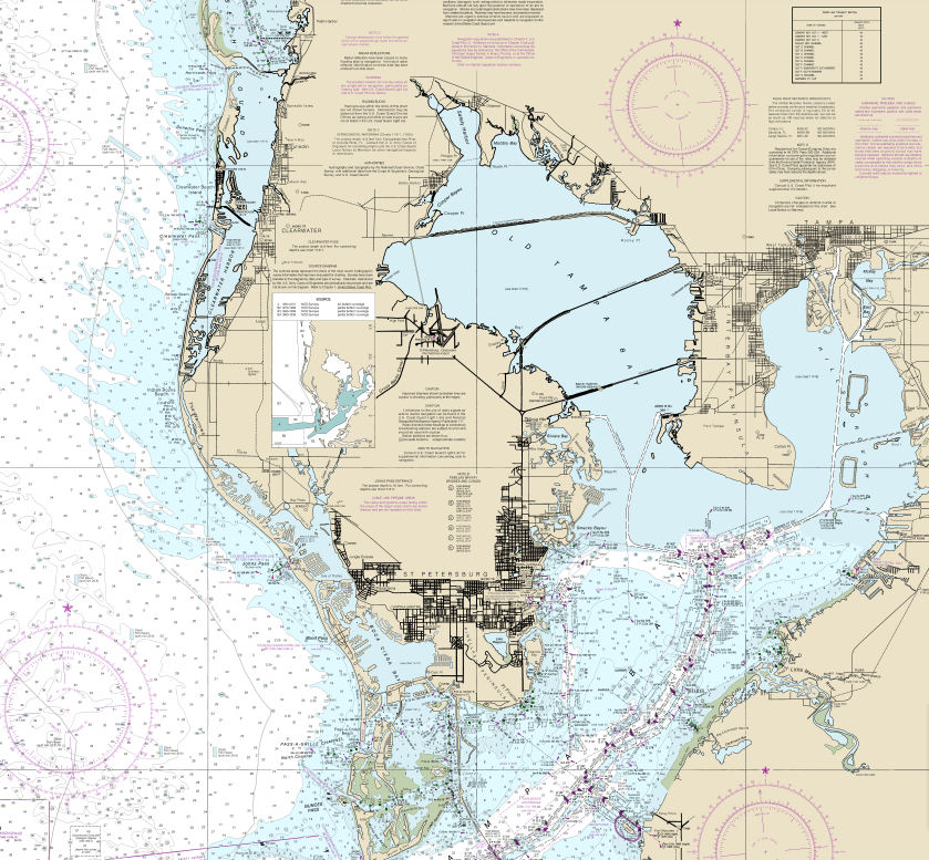 NOAA Map- Tampa Bay