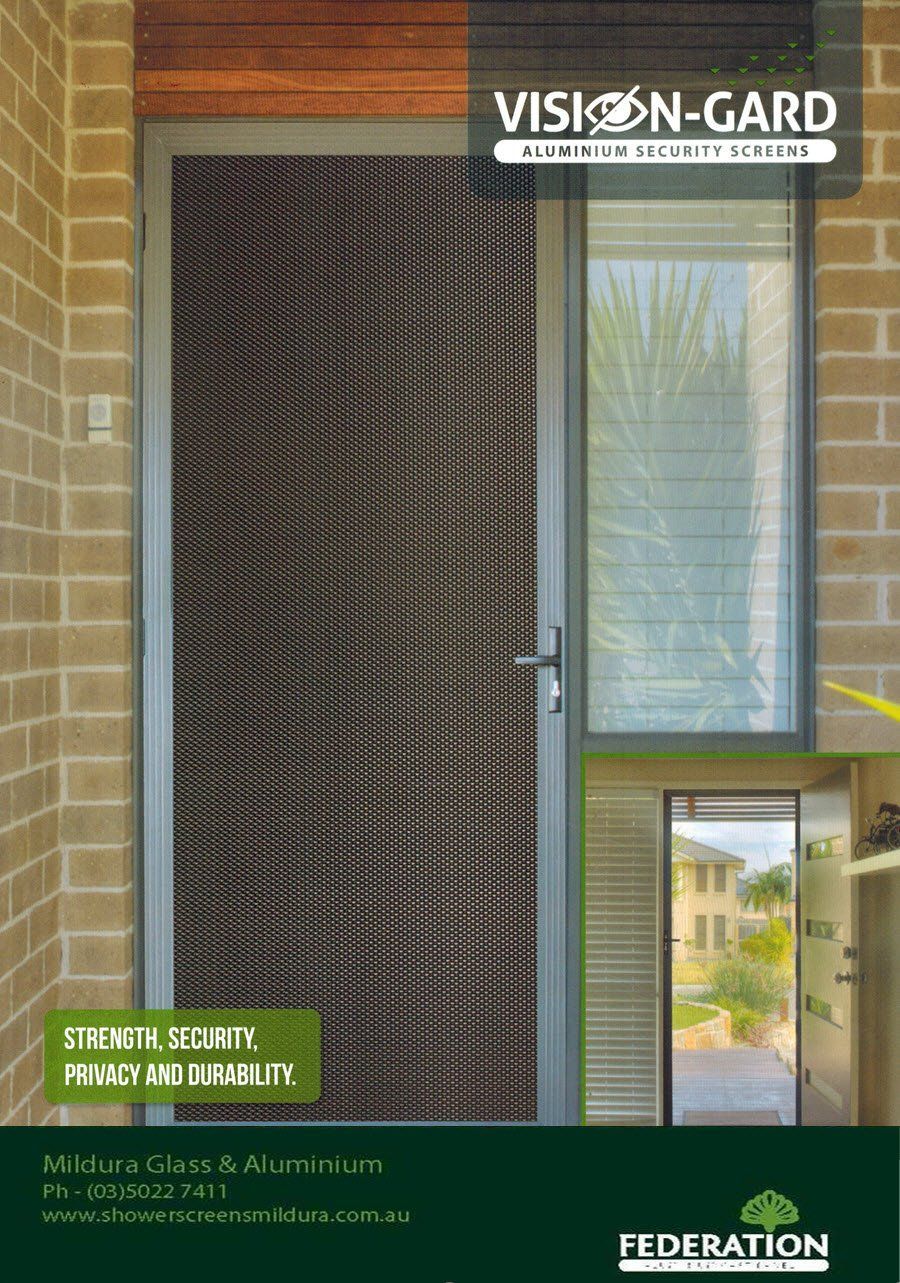 Vision gard door — Mildura, VIC — Mildura Glass & Aluminium