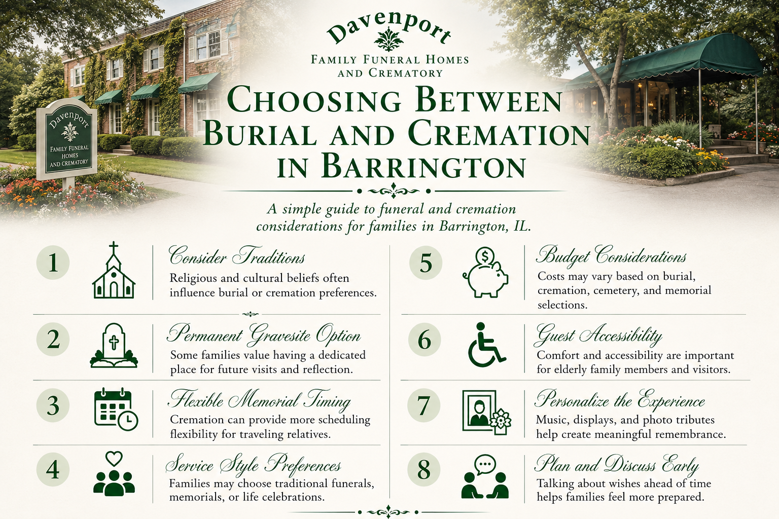 Choosing Between Cremation and Burial in Barrington, IL