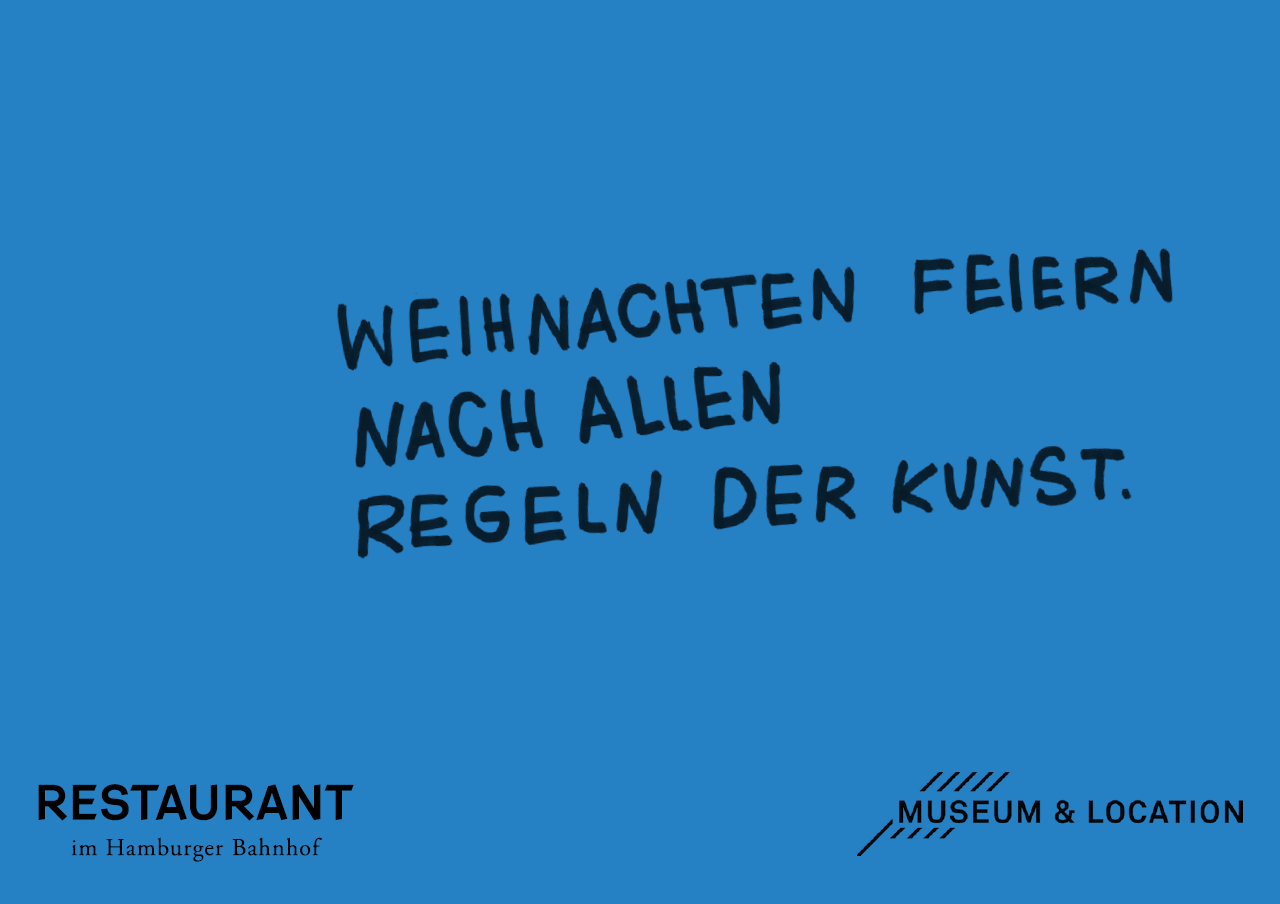 Weihnachtsfeiern im Hamburger Bahnhof
