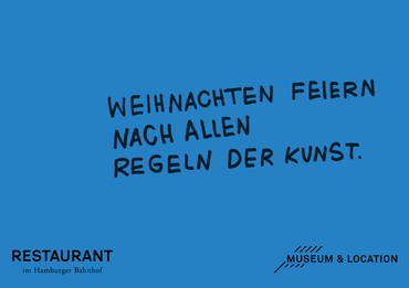 Weihnachtsfeiern im Hamburger Bahnhof Weihnachtsfeiern im Hamburger Bahnhof