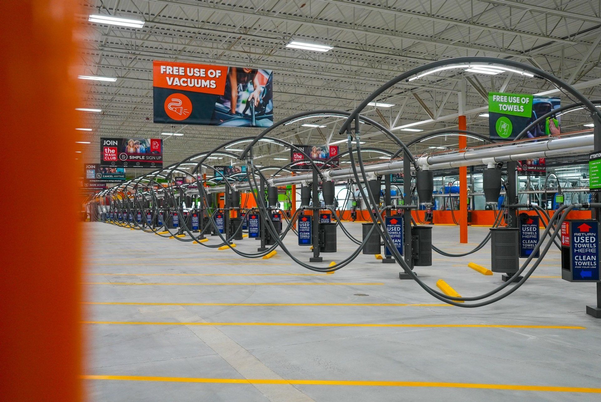 car wash vacuums