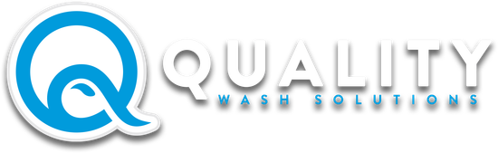 quality wash solutions - Q logo with water drop to show building car washes