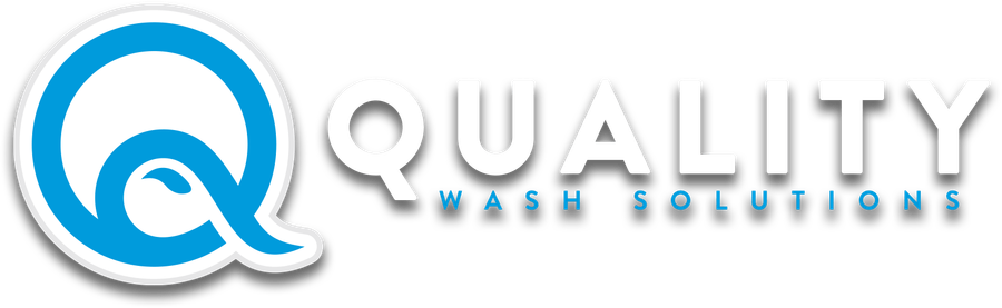 quality wash solutions - Q logo with water drop to show building car washes