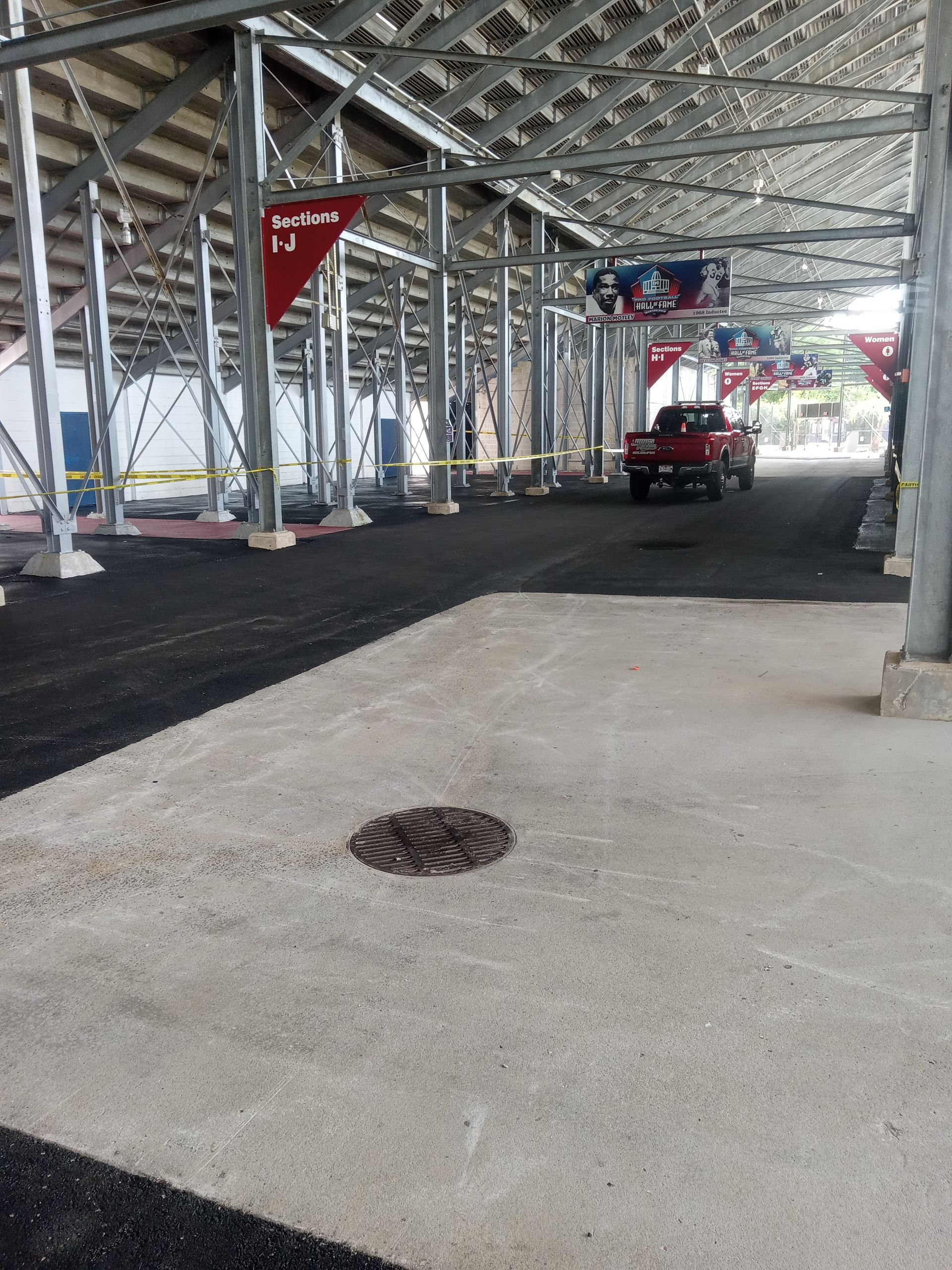 Commercial parking lot paving project completed by Jones Paving And Construction