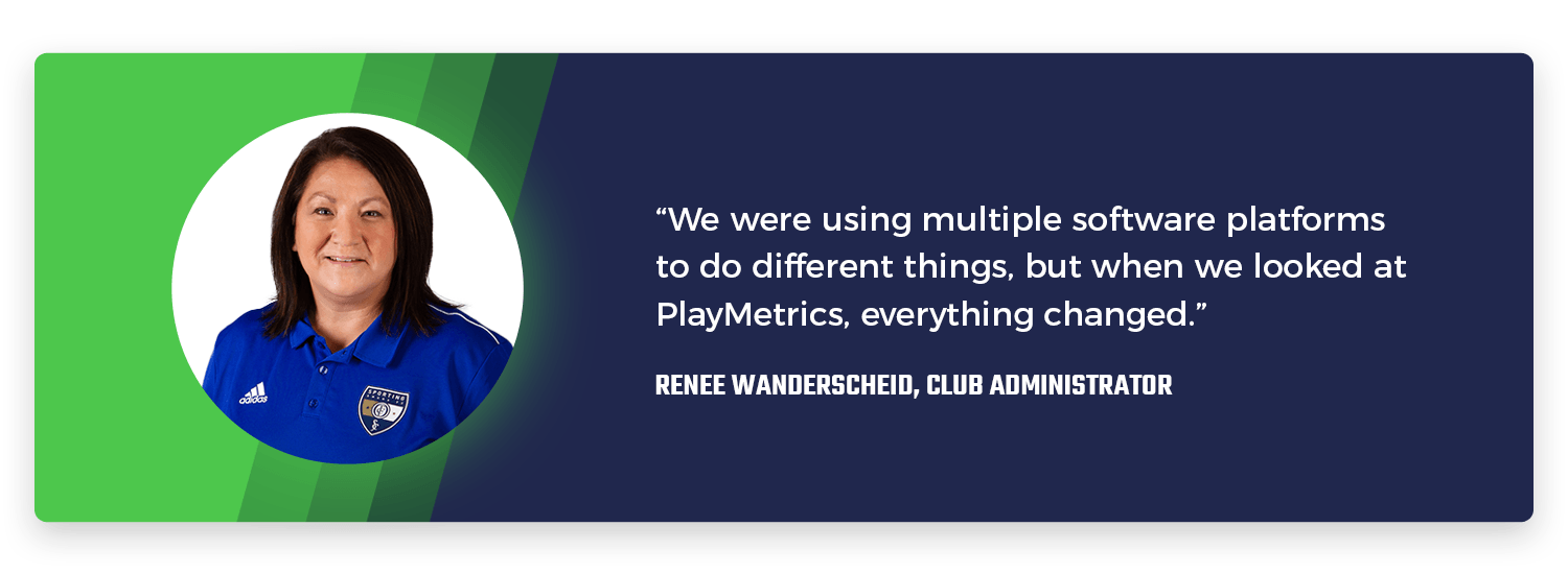 Renee Wanderscheid of Sporting Nebraska
