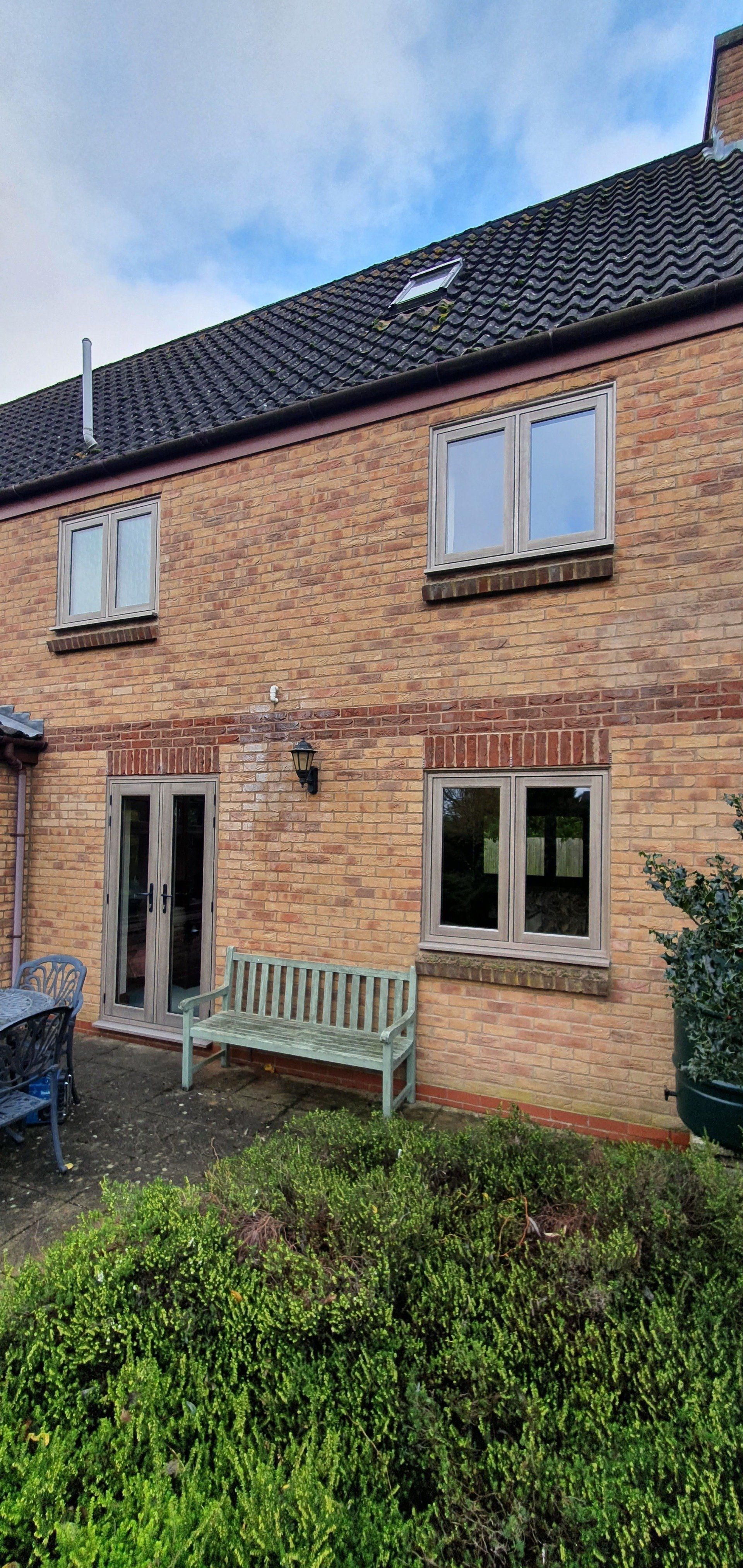 Glazed Windows Rear of house